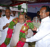 C.K. Jaffer Sharief  with Ministers