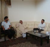 C.K. Jaffer Sharief  with Dinesh Gundu Rao